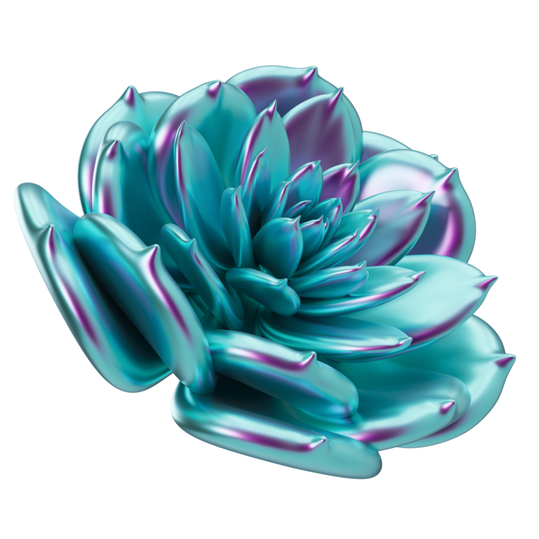 holographic-plants-flowers-on-transparent-background-cut-out-graphic-design-elements-trendy-and-futuristic-iridescent-objects-3d-rendering-png-1366958323-3